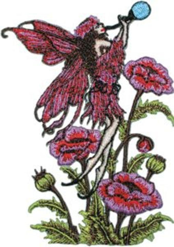 Amy Brown Iron-On Patch Blowing Bubbles Fairy