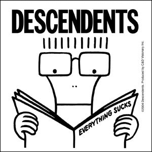Descendents Vinyl Sticker Everything Sucks Logo