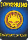 The Offspring Vinyl Mini Sticker Conspiracy Of One Logo