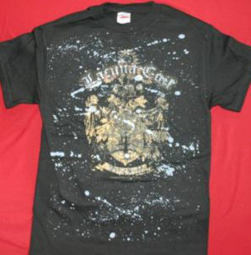 Lacuna Coil T-Shirt Shield Logo Black Size Medium New