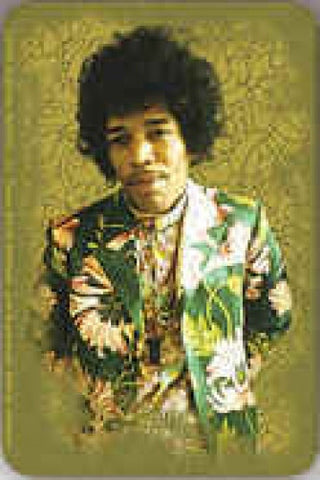 Jimi Hendrix Vinyl Sticker Jacket Photo