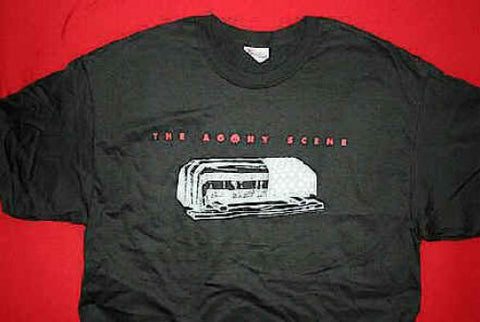 The Agony Scene T-Shirt Cofiin Logo Black Size XL New