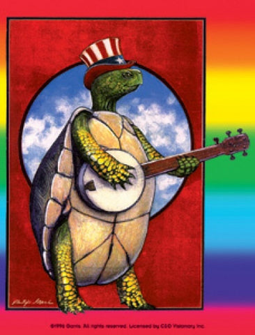 Grateful Dead Vinyl Sticker Terrapin Station Turtle