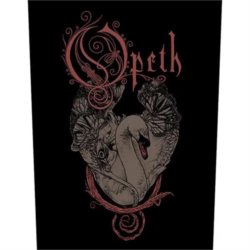 Opeth Sew On Canvas Back Patch Patch Swan Logo