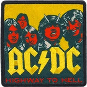 AC/DC Iron-On Patch Highway To Hell Logo