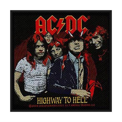 AC/DC Sew On Patch Highway To Hell Logo
