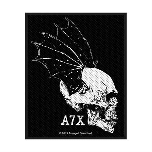 Avenged Sevenfold Sew On Patch A7X Skull Profile