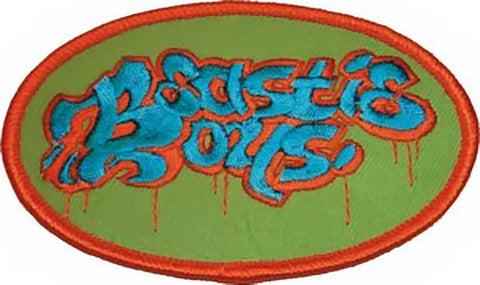 Beastie Boys Iron-On Patch Oval Letters Logo