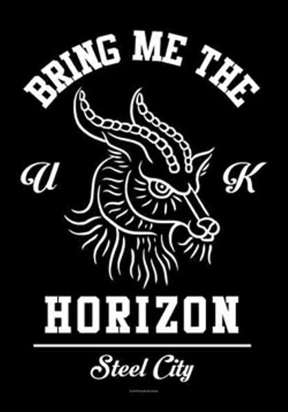 Bring Me The Horizon Poster Flag Steel City Tapestry