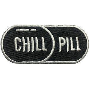 Chill Pill Iron-On Patch