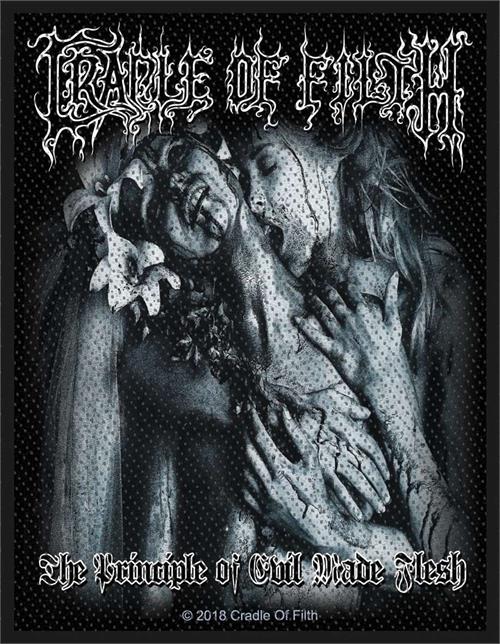 Cradle Of Filth Sew On Patch The Principle Of Evil Made Flesh