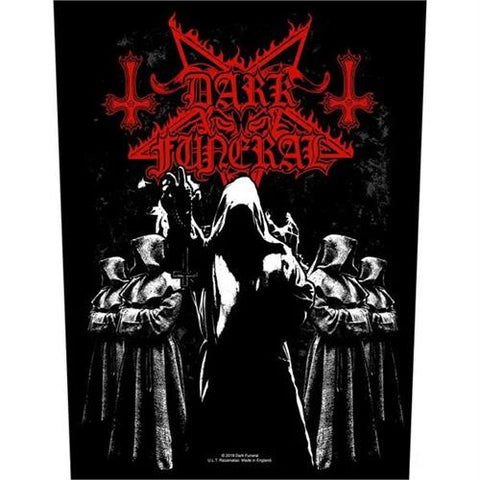 Dark Funeral Sew On Canvas Back Patch Shadow Monks