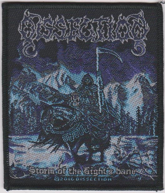 Dissection Sew On Patch Storm Of The Light's Bane Logo