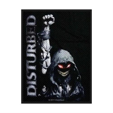 Disturbed Sew On Patch Eyes Logo