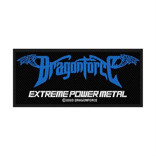 Dragonforce Sew On Patch Extreme Power Metal Logo
