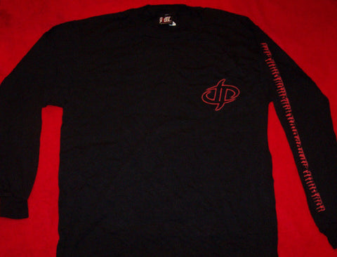 Drowning Pool Long Sleeve T-Shirt Black Size Medium New