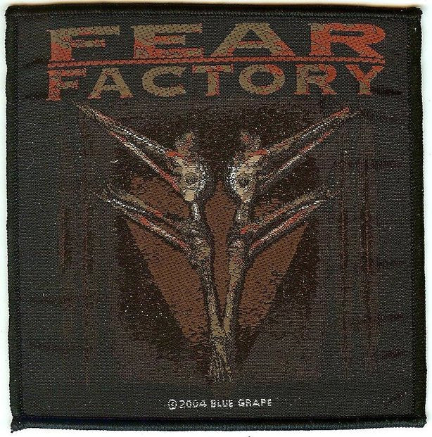 Fear Factory Sew On Patch Archetype Logo