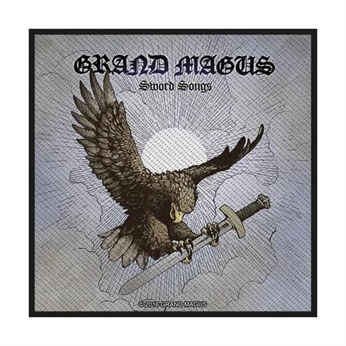 Grand Magus Sew On Patch Sword Songs Logo