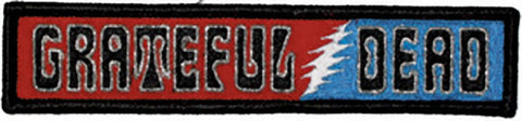 Grateful Dead Iron-On Patch Sixties Logo