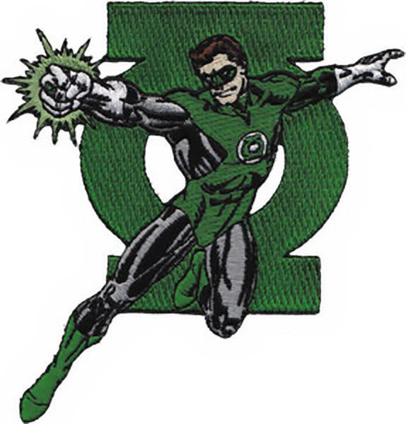 Green Lantern Iron-On Patch Figure Logo