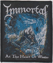Immortal Sew On Patch At The Heart Of Winter