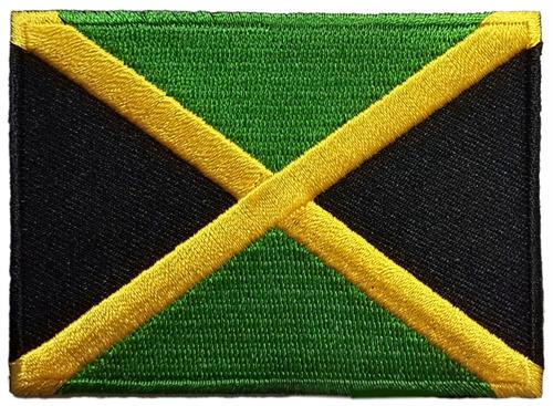 Jamaican Flag Iron-On Patch
