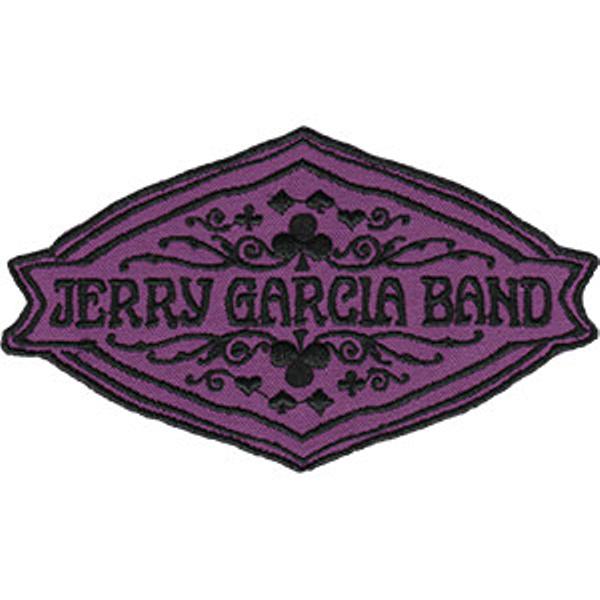 Jerry Garcia Band Iron-On Patch Purple Deal Logo