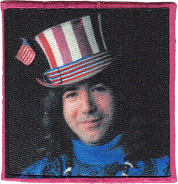 Jerry Garcia Iron-On Patch Captain Trips