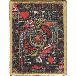Jerry Garcia Iron-On Patch Card