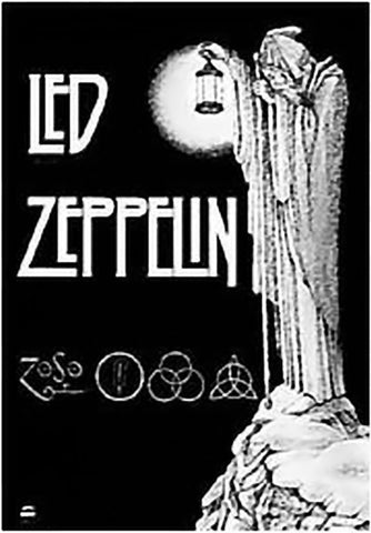 Led Zeppelin Poster Flag Stairway To Heaven Zoso Tapestry