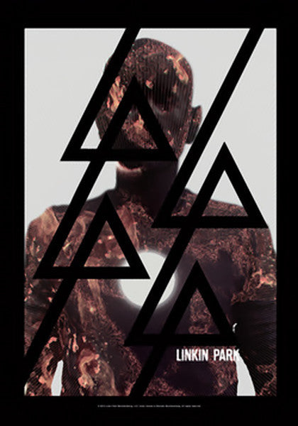 Linkin Park Poster Flag Burn It Tapestry