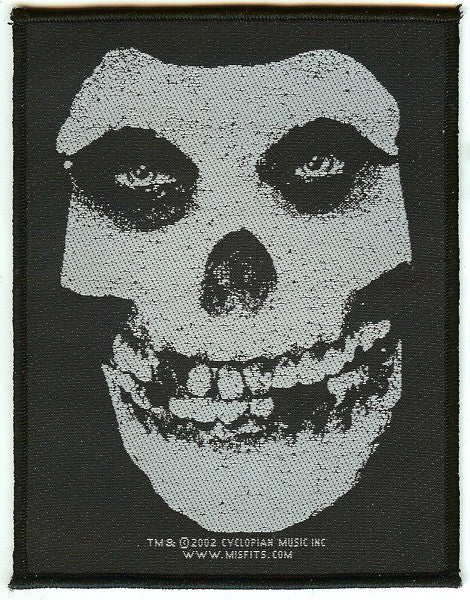 Misfits Sew On Patch Classic Skull