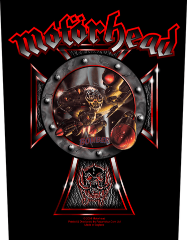 Motorhead Sew On Canvas Back Patch Bomber Logo