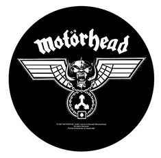 Motorhead Sew On Canvas Back Patch Round Hammered Logo