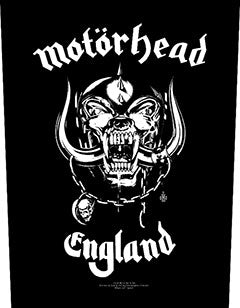 Motorhead Sew On Canvas Back Patch Warpig England Logo