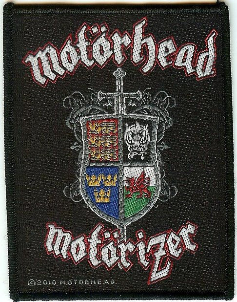 Motorhead Sew On Patch Motorizer Logo