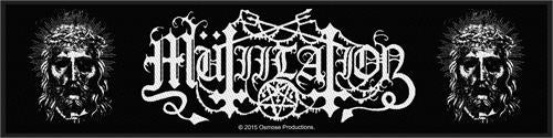 Mutilation Sew On Patch New False Prophets Strip Logo