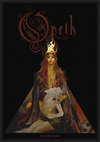 Opeth Sew On Patch Sorceress Persephone Logo