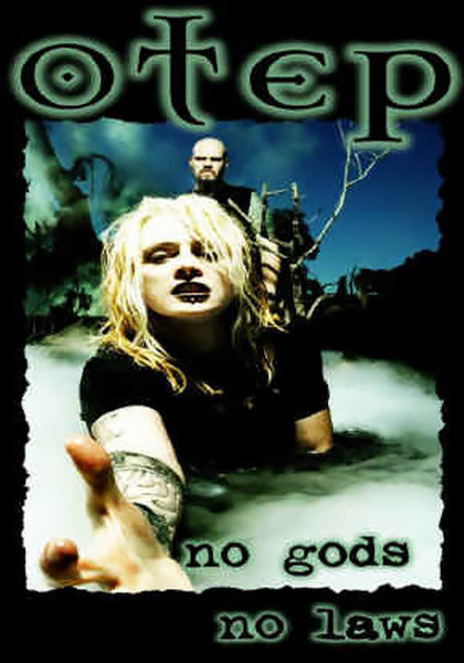 Otep Poster Flag No Gods No Laws Tapestry