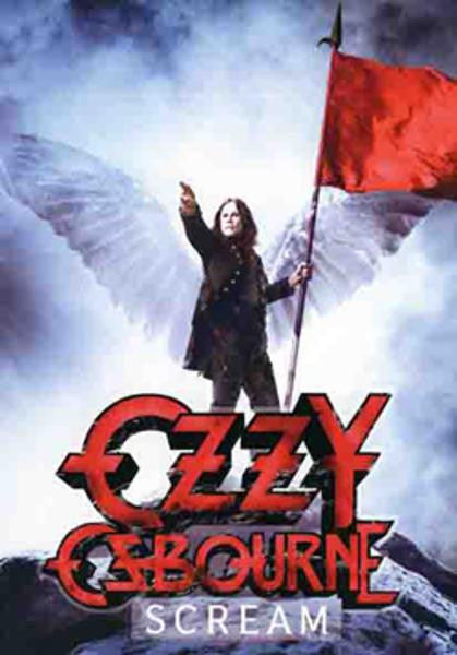 Ozzy Osbourne Poster Flag Scream Tapestry