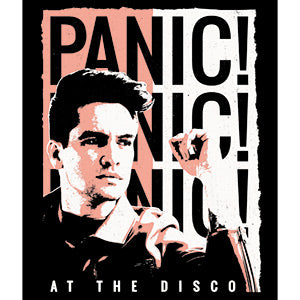 Panic At The Disco Vinyl Sticker Duotone Logo