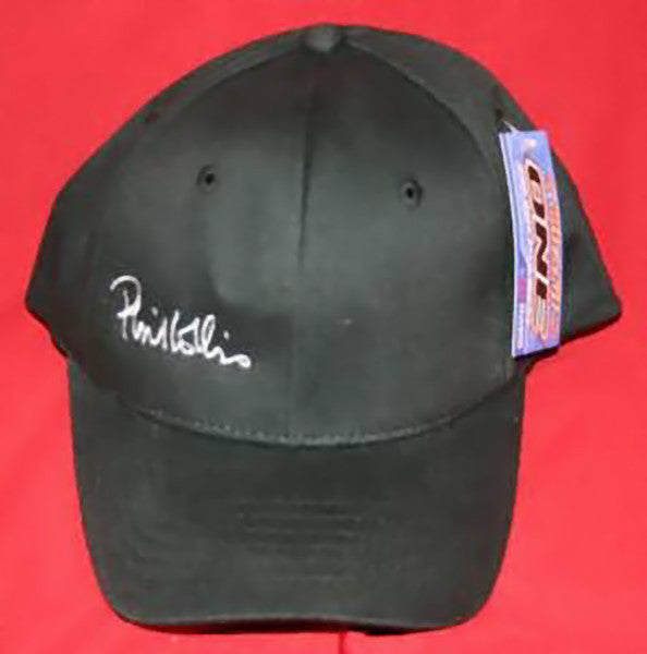 Phil Collins Hat Signature Logo Black One Size Fits Most