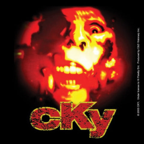 CKY Vinyl Sticker Face Logo Camp Kill Yourself 