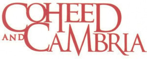 Coheed And Cambria Vinyl Cut Sticker Red Letters Logo 