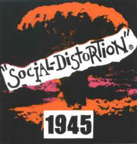 Social Distortion Vinyl Sticker 1945 Logo