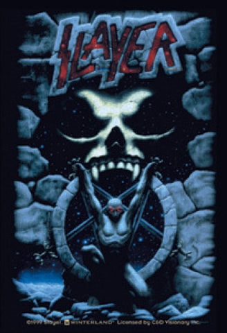 Slayer Vinyl Sticker Skull Logo