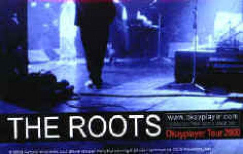 The Roots Vinyl Sticker Stage Photo Logo