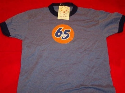 Grateful Dead Ringer T-Shirt Circle 65 Blue Size Youth Large New