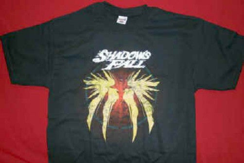 Shadows Fall T-Shirt Baphomet Black Size Small New