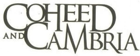 Coheed And Cambria Vinyl Cut Sticker Black Letters Logo 